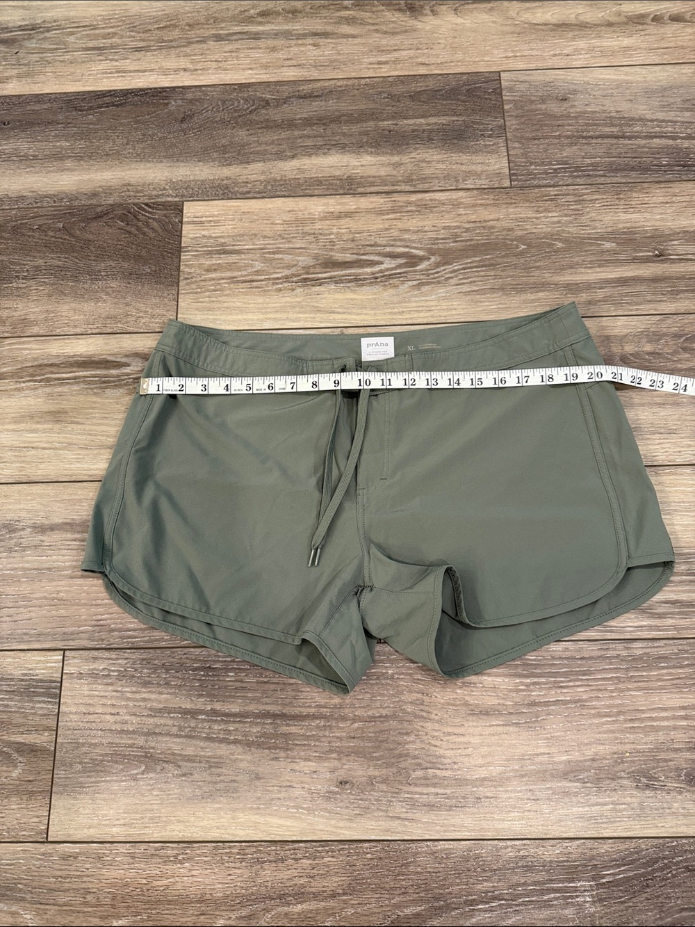 Prana Women's Olive Active Drawstring Shorts
